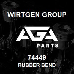 74449 Wirtgen Group RUBBER BEND | AGA Parts