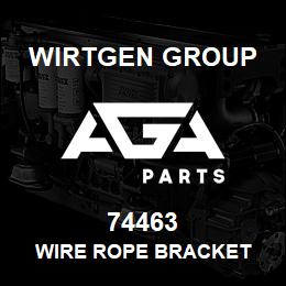 74463 Wirtgen Group WIRE ROPE BRACKET | AGA Parts