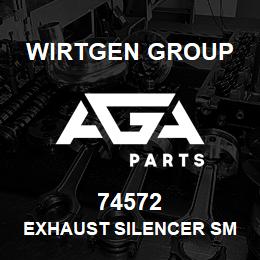 74572 Wirtgen Group EXHAUST SILENCER SM | AGA Parts