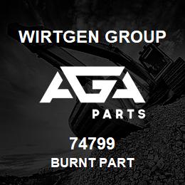 74799 Wirtgen Group BURNT PART | AGA Parts