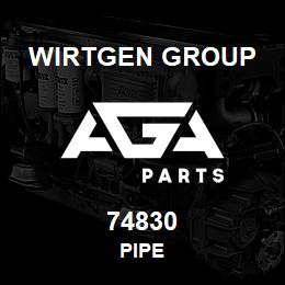 74830 Wirtgen Group PIPE | AGA Parts