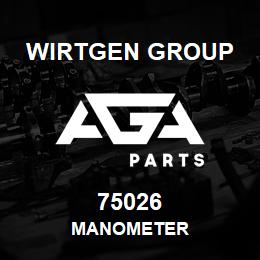 75026 Wirtgen Group MANOMETER | AGA Parts