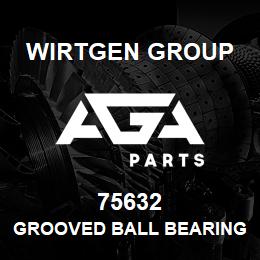 75632 Wirtgen Group GROOVED BALL BEARING | AGA Parts