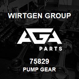 75829 Wirtgen Group PUMP GEAR | AGA Parts