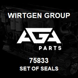 75833 Wirtgen Group SET OF SEALS | AGA Parts