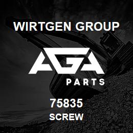 75835 Wirtgen Group SCREW | AGA Parts