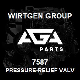 7587 Wirtgen Group PRESSURE-RELIEF VALVE | AGA Parts