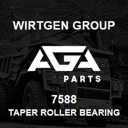 7588 Wirtgen Group TAPER ROLLER BEARING | AGA Parts