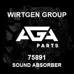 75891 Wirtgen Group SOUND ABSORBER | AGA Parts