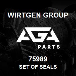 75989 Wirtgen Group SET OF SEALS | AGA Parts