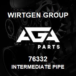 76332 Wirtgen Group INTERMEDIATE PIPE | AGA Parts