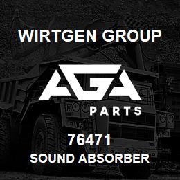 76471 Wirtgen Group SOUND ABSORBER | AGA Parts