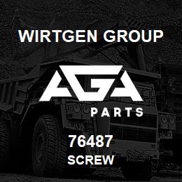 76487 Wirtgen Group SCREW | AGA Parts