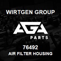 76492 Wirtgen Group AIR FILTER HOUSING | AGA Parts