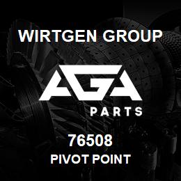 76508 Wirtgen Group PIVOT POINT | AGA Parts