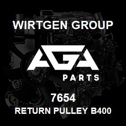 7654 Wirtgen Group RETURN PULLEY B400 | AGA Parts