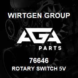 76646 Wirtgen Group ROTARY SWITCH 5V | AGA Parts