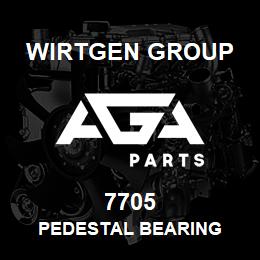 7705 Wirtgen Group PEDESTAL BEARING | AGA Parts