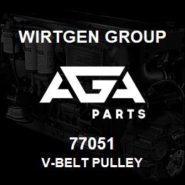 77051 Wirtgen Group V-BELT PULLEY | AGA Parts