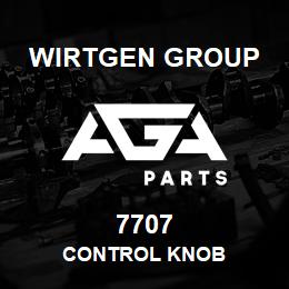 7707 Wirtgen Group CONTROL KNOB | AGA Parts