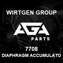 7708 Wirtgen Group DIAPHRAGM ACCUMULATOR | AGA Parts