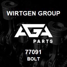 77091 Wirtgen Group BOLT | AGA Parts