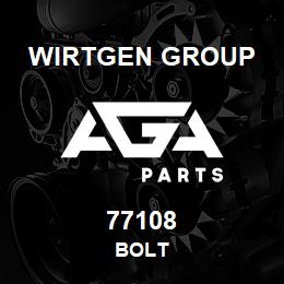 77108 Wirtgen Group BOLT | AGA Parts