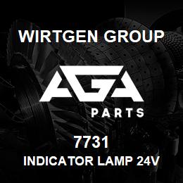 7731 Wirtgen Group INDICATOR LAMP 24V | AGA Parts