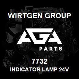 7732 Wirtgen Group INDICATOR LAMP 24V | AGA Parts