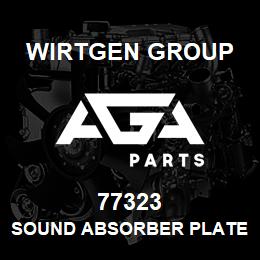 77323 Wirtgen Group SOUND ABSORBER PLATE | AGA Parts