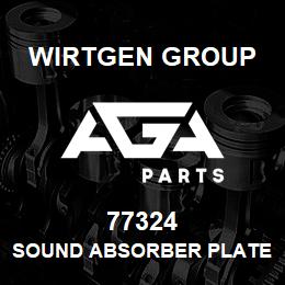 77324 Wirtgen Group SOUND ABSORBER PLATE | AGA Parts