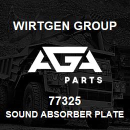 77325 Wirtgen Group SOUND ABSORBER PLATE | AGA Parts