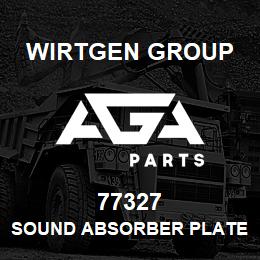 77327 Wirtgen Group SOUND ABSORBER PLATE | AGA Parts