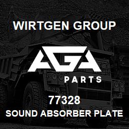 77328 Wirtgen Group SOUND ABSORBER PLATE | AGA Parts