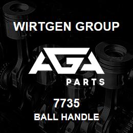 7735 Wirtgen Group BALL HANDLE | AGA Parts