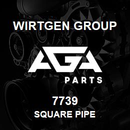 7739 Wirtgen Group SQUARE PIPE | AGA Parts