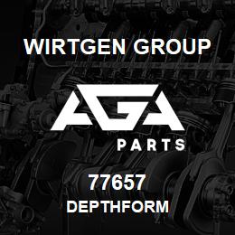 77657 Wirtgen Group DEPTHFORM | AGA Parts