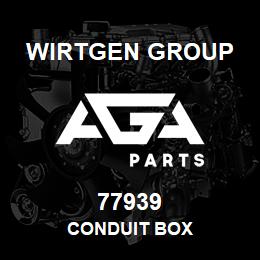 77939 Wirtgen Group CONDUIT BOX | AGA Parts