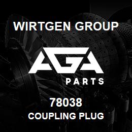 78038 Wirtgen Group COUPLING PLUG | AGA Parts