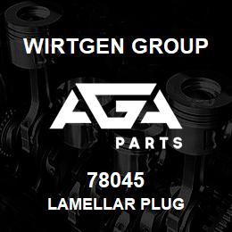 78045 Wirtgen Group LAMELLAR PLUG | AGA Parts