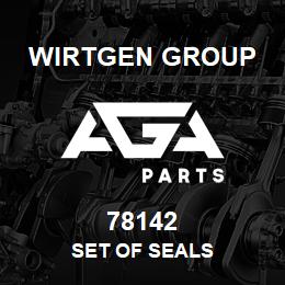 78142 Wirtgen Group SET OF SEALS | AGA Parts