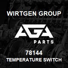 78144 Wirtgen Group TEMPERATURE SWITCH | AGA Parts