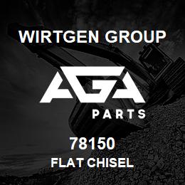 78150 Wirtgen Group FLAT CHISEL | AGA Parts