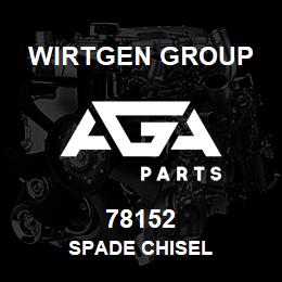 78152 Wirtgen Group SPADE CHISEL | AGA Parts