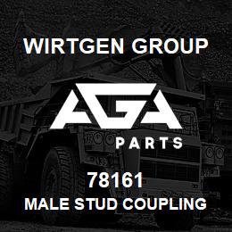 78161 Wirtgen Group MALE STUD COUPLING | AGA Parts