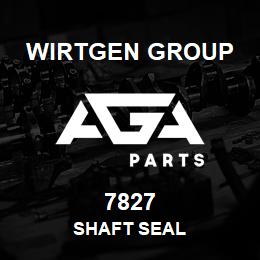 7827 Wirtgen Group SHAFT SEAL | AGA Parts