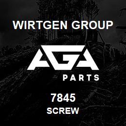 7845 Wirtgen Group SCREW | AGA Parts