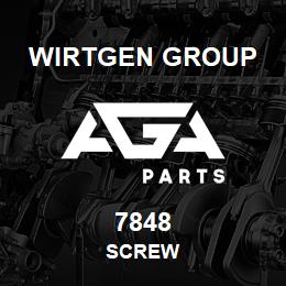 7848 Wirtgen Group SCREW | AGA Parts