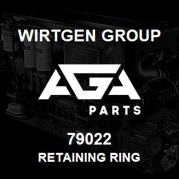 79022 Wirtgen Group RETAINING RING | AGA Parts