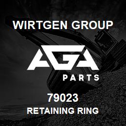 79023 Wirtgen Group RETAINING RING | AGA Parts